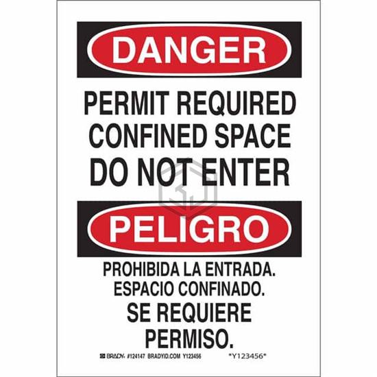 124145 - Brady Corporation - Signs, Nameplates, Posters