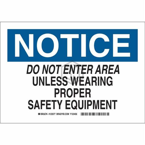 123575 - Brady Corporation - Signs, Nameplates, Posters
