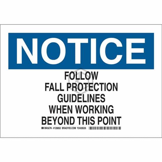 128853 - Brady Corporation - Signs, Nameplates, Posters