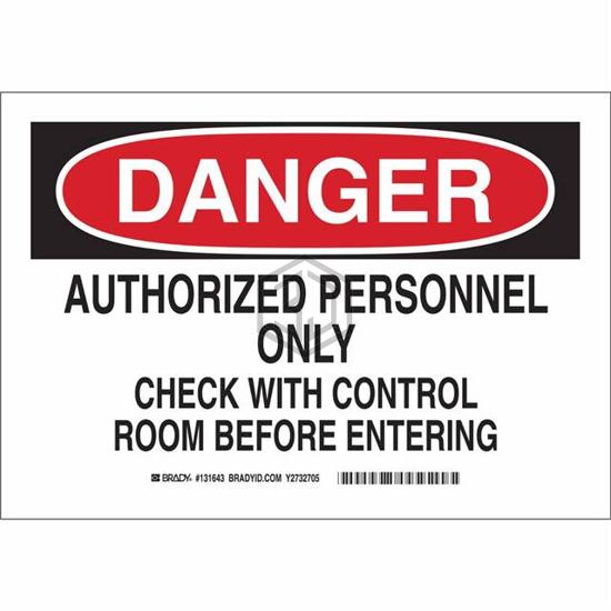 131644 - Brady Corporation - Signs, Nameplates, Posters