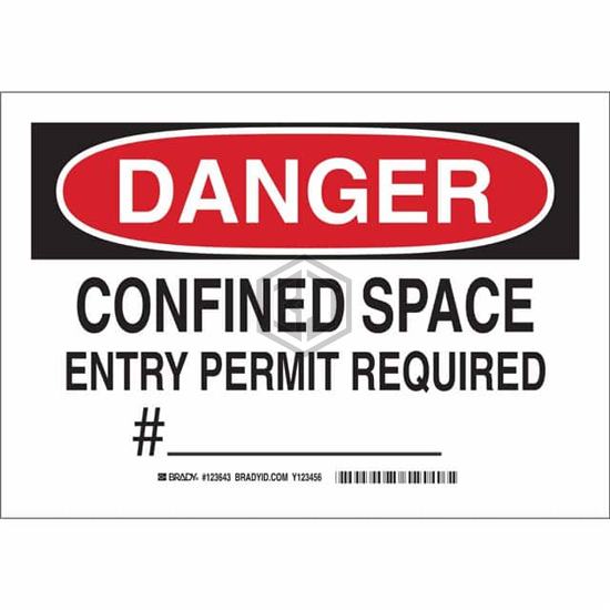 123643 - Brady Corporation - Signs, Nameplates, Posters