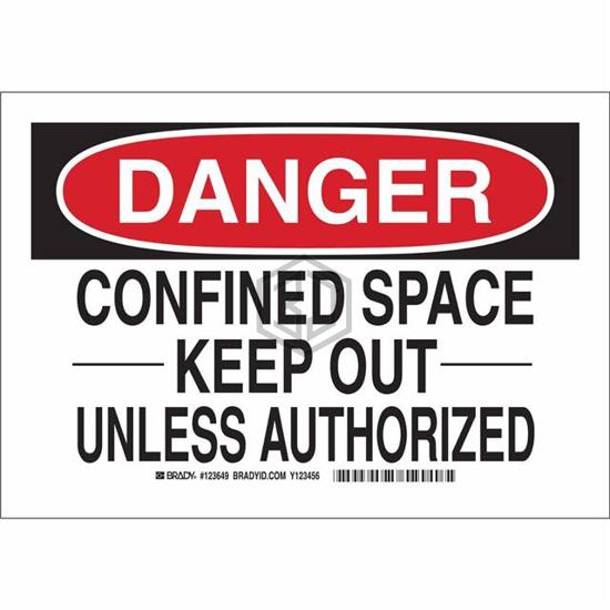 123651 - Brady Corporation - Signs, Nameplates, Posters