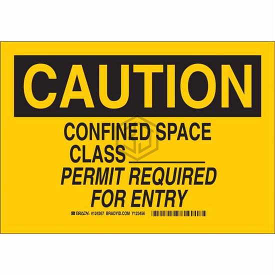 124270 - Brady Corporation - Signs, Nameplates, Posters