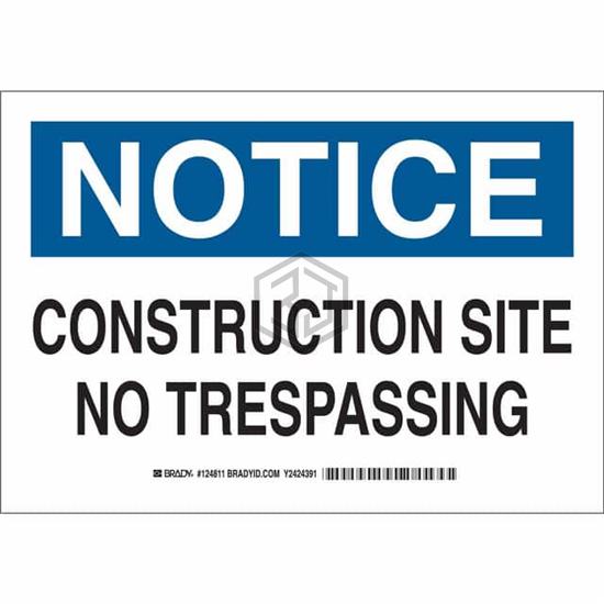 124811 - Brady Corporation - Signs, Nameplates, Posters