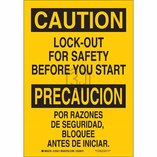 125412 - Brady Corporation - Signs, Nameplates, Posters