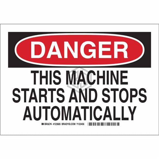 123685 - Brady Corporation - Signs, Nameplates, Posters