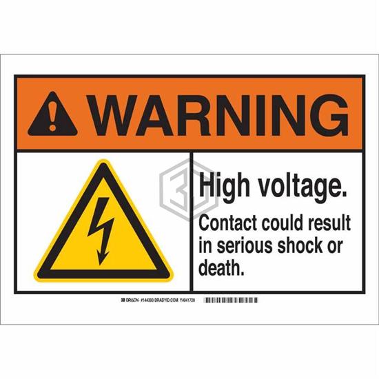 144390 - Brady Corporation - Signs, Nameplates, Posters