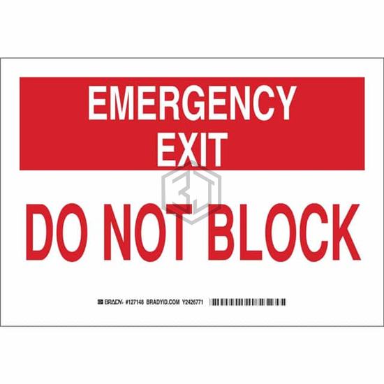 127148 - Brady Corporation - Signs, Nameplates, Posters