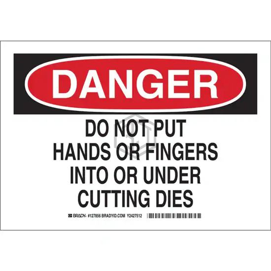 127854 - Brady Corporation - Signs, Nameplates, Posters