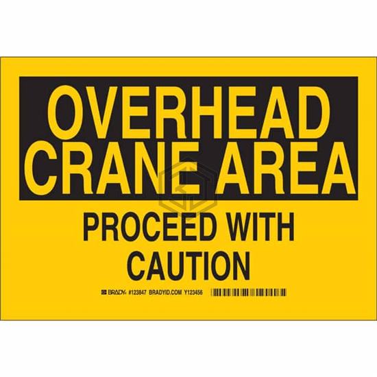 123847 - Brady Corporation - Signs, Nameplates, Posters