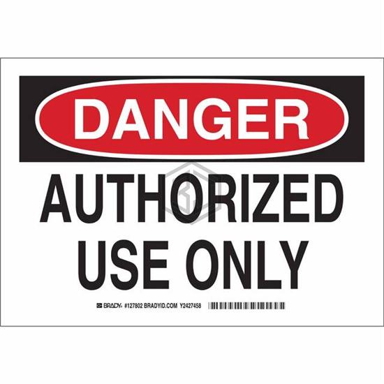 127801 - Brady Corporation - Signs, Nameplates, Posters