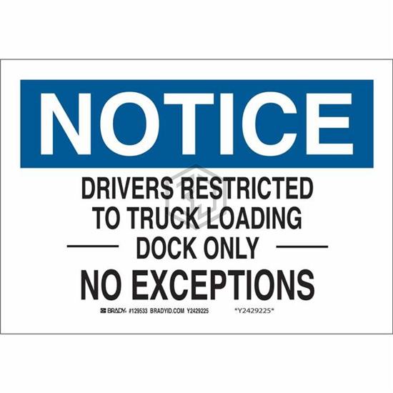 129535 - Brady Corporation - Signs, Nameplates, Posters