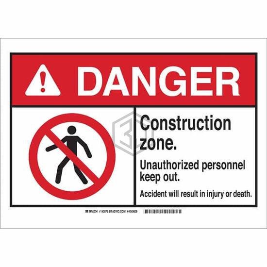 143877 - Brady Corporation - Signs, Nameplates, Posters