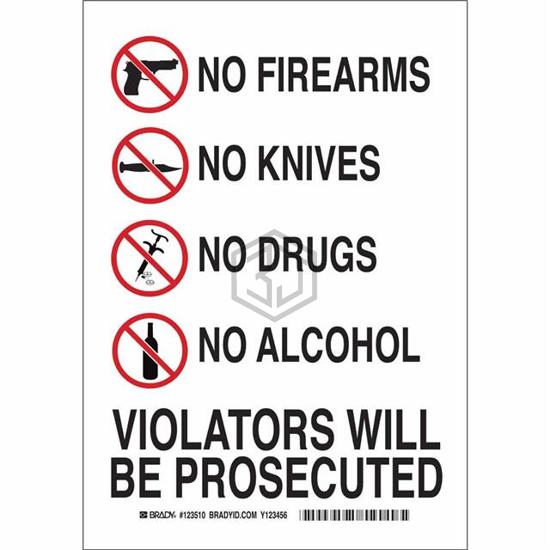123511 - Brady Corporation - Signs, Nameplates, Posters