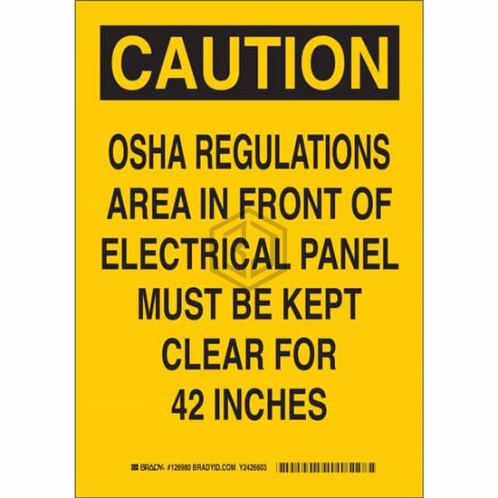 126980 - Brady Corporation - Signs, Nameplates, Posters