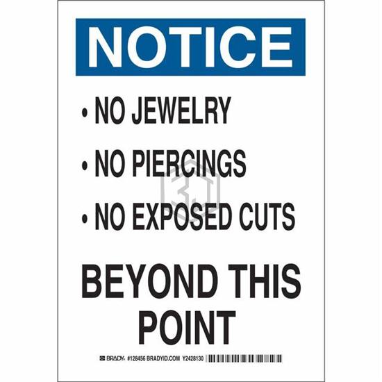 128454 - Brady Corporation - Signs, Nameplates, Posters