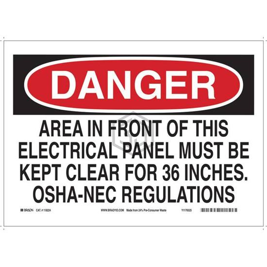 118224 - Brady Corporation - Signs, Nameplates, Posters