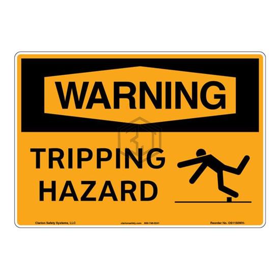 OS1150WH-BJSW2 - Clarion Safety Systems - Signs, Nameplates, Posters