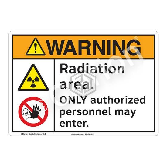 F1183-S2SW3 - Clarion Safety Systems - Signs, Nameplates, Posters