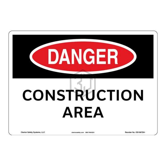 OS1097DH-BESW1 - Clarion Safety Systems - Signs, Nameplates, Posters