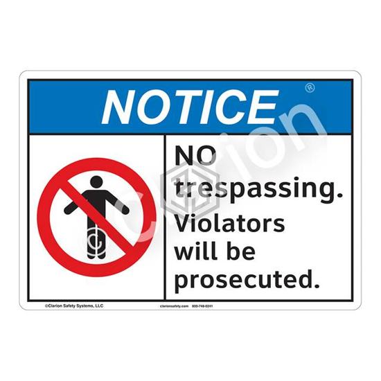 F1116-BJSW2 - Clarion Safety Systems - Signs, Nameplates, Posters