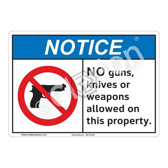 F1104-BESW2 - Clarion Safety Systems - Signs, Nameplates, Posters