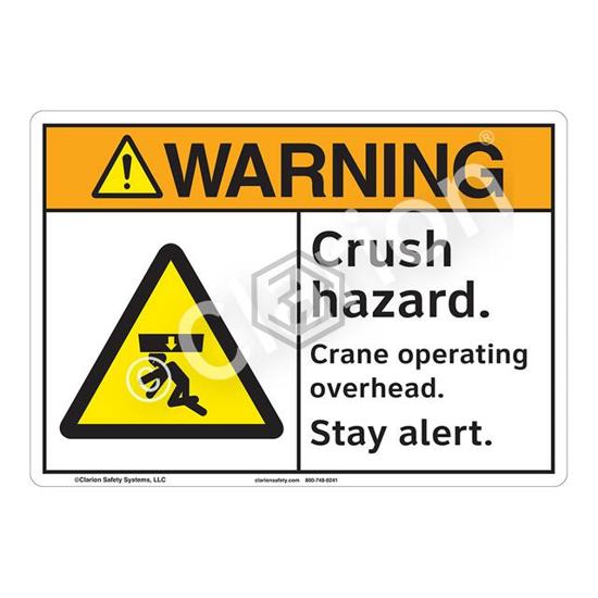 F1247-S2SW1 - Clarion Safety Systems - Signs, Nameplates, Posters