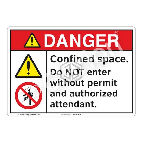 F1147-BJSW2 - Clarion Safety Systems - Signs, Nameplates, Posters