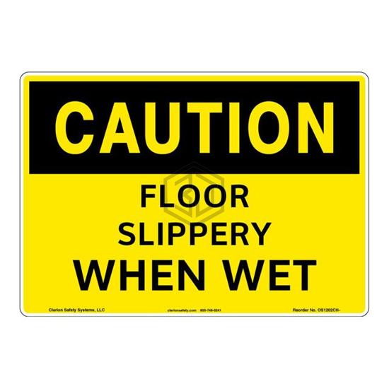 OS1202CH-S2SW2 - Clarion Safety Systems - Signs, Nameplates, Posters