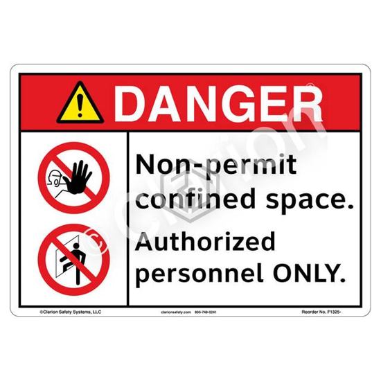 F1325-ZASW2 - Clarion Safety Systems - Signs, Nameplates, Posters