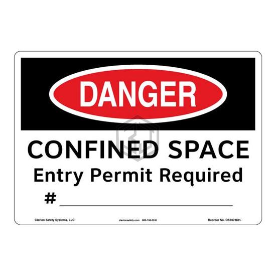 OS1073DH-S2SW2 - Clarion Safety Systems - Signs, Nameplates, Posters