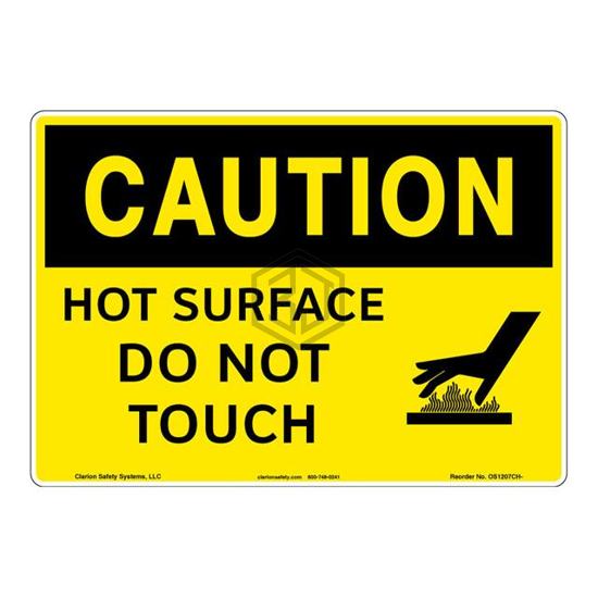 OS1207CH-BESW2 - Clarion Safety Systems - Signs, Nameplates, Posters