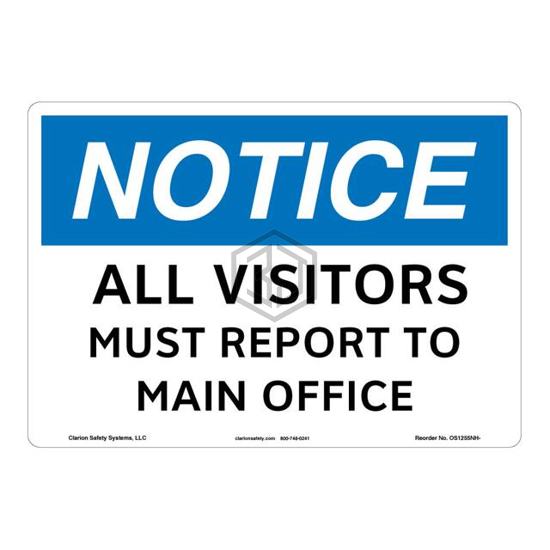 OS1255NH-BJSW3 - Clarion Safety Systems - Signs, Nameplates, Posters