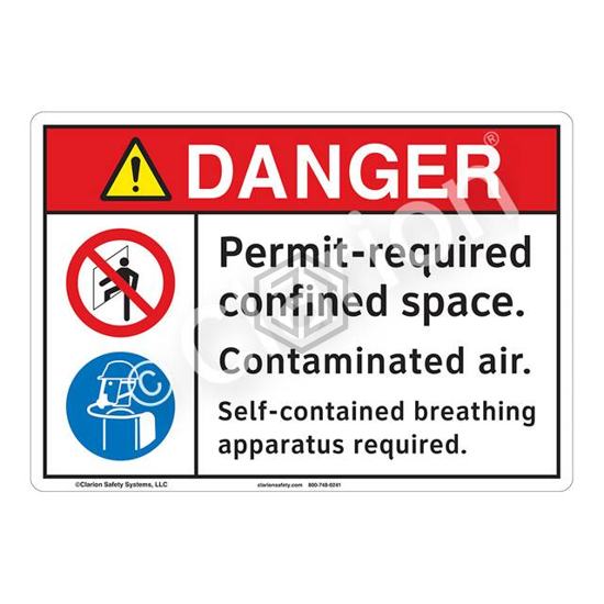 F1209-BJSW1 - Clarion Safety Systems - Signs, Nameplates, Posters