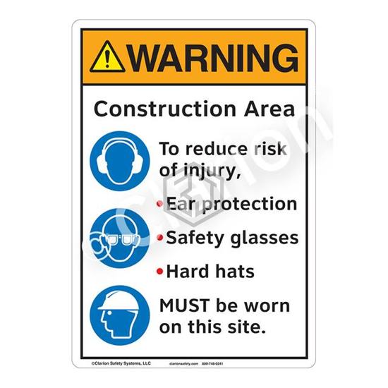 F1226-BJSW1 - Clarion Safety Systems - Signs, Nameplates, Posters