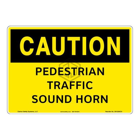 OS1220CH-BJSW2 - Clarion Safety Systems - Signs, Nameplates, Posters