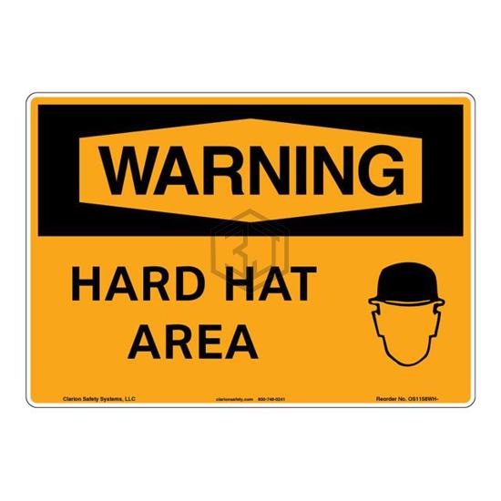 OS1158WH-S4SW3 - Clarion Safety Systems - Signs, Nameplates, Posters