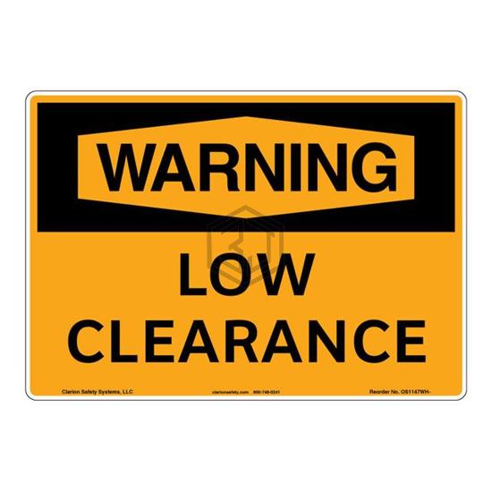 OS1147WH-S4SW3 - Clarion Safety Systems - Signs, Nameplates, Posters