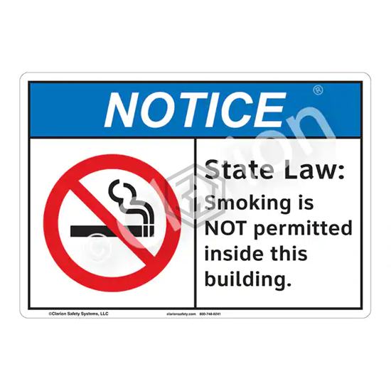 F1110-S2SW2 - Clarion Safety Systems - Signs, Nameplates, Posters