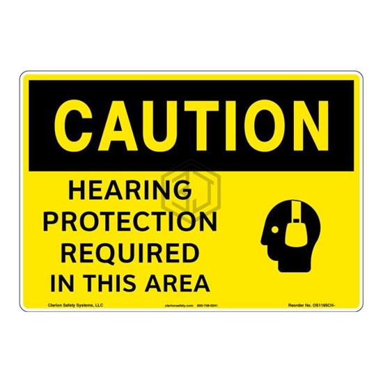 OS1195CH-S2SW2 - Clarion Safety Systems - Signs, Nameplates, Posters
