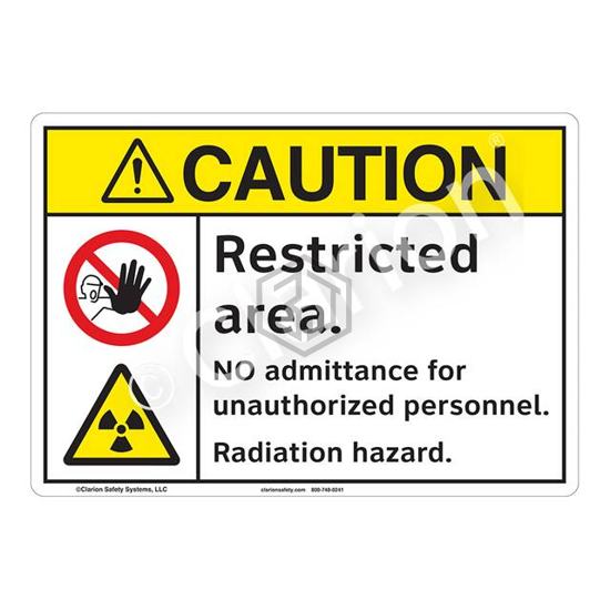F1184-BJSW3 - Clarion Safety Systems - Signs, Nameplates, Posters