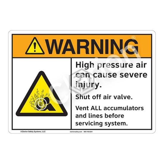 F1221-S4SW2 - Clarion Safety Systems - Signs, Nameplates, Posters