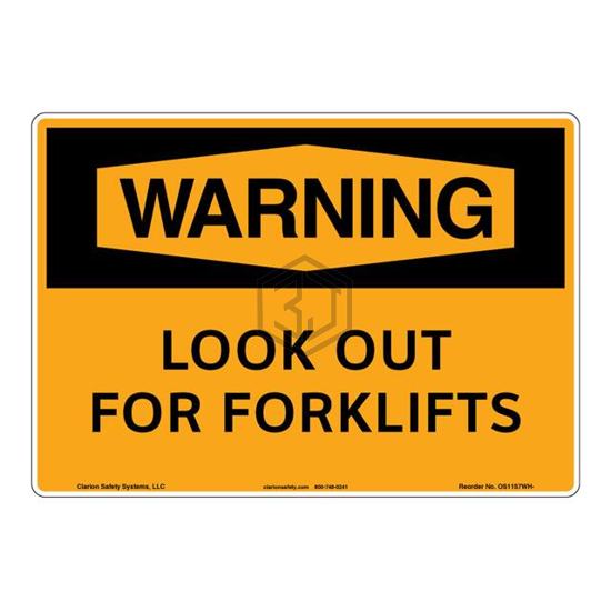 OS1157WH-S2SW3 - Clarion Safety Systems - Signs, Nameplates, Posters