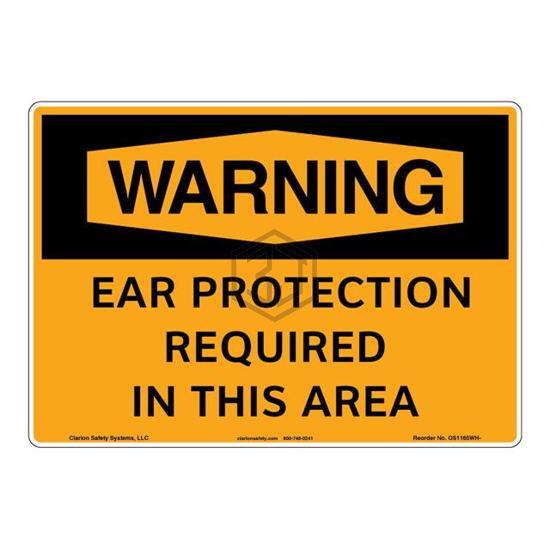 OS1165WH-BJSW2 - Clarion Safety Systems - Signs, Nameplates, Posters