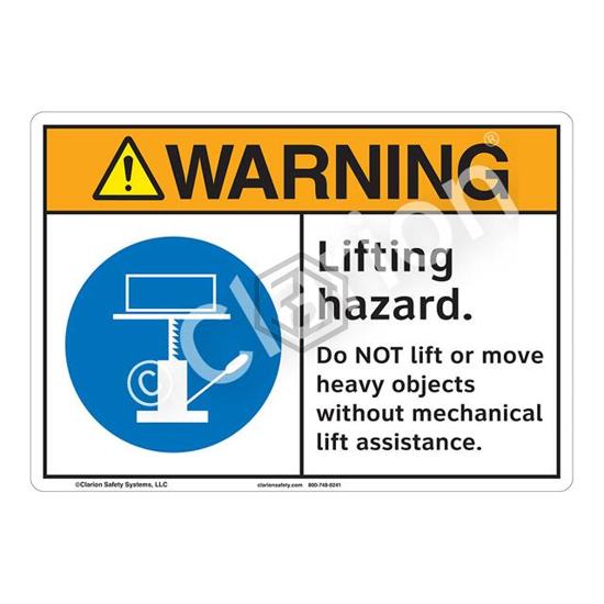 F1169-S2SW2 - Clarion Safety Systems - Signs, Nameplates, Posters