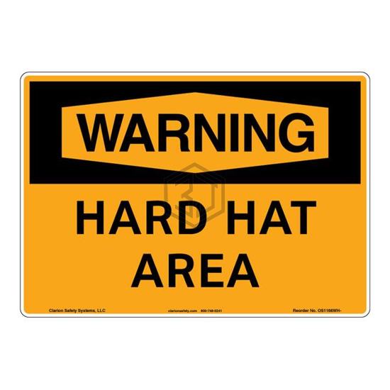 OS1166WH-S4SW3 - Clarion Safety Systems - Signs, Nameplates, Posters