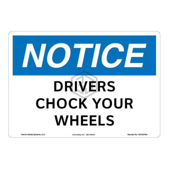 OS1057NH-BJSW2 - Clarion Safety Systems - Signs, Nameplates, Posters