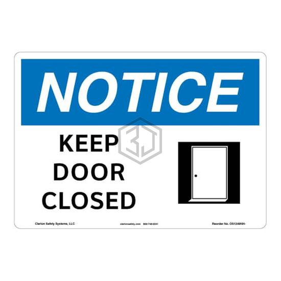 OS1249NH-ZASW1 - Clarion Safety Systems - Signs, Nameplates, Posters