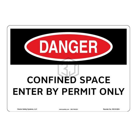 OS1013DH-BJSW3 - Clarion Safety Systems - Signs, Nameplates, Posters