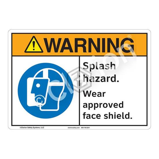 F1203-S4SW2 - Clarion Safety Systems - Signs, Nameplates, Posters